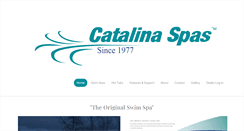 Desktop Screenshot of catalinaspas.com